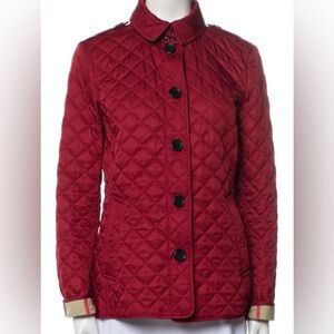 Burberry Brit Utility Jacket - Like NEW (worn once) - Red - Small